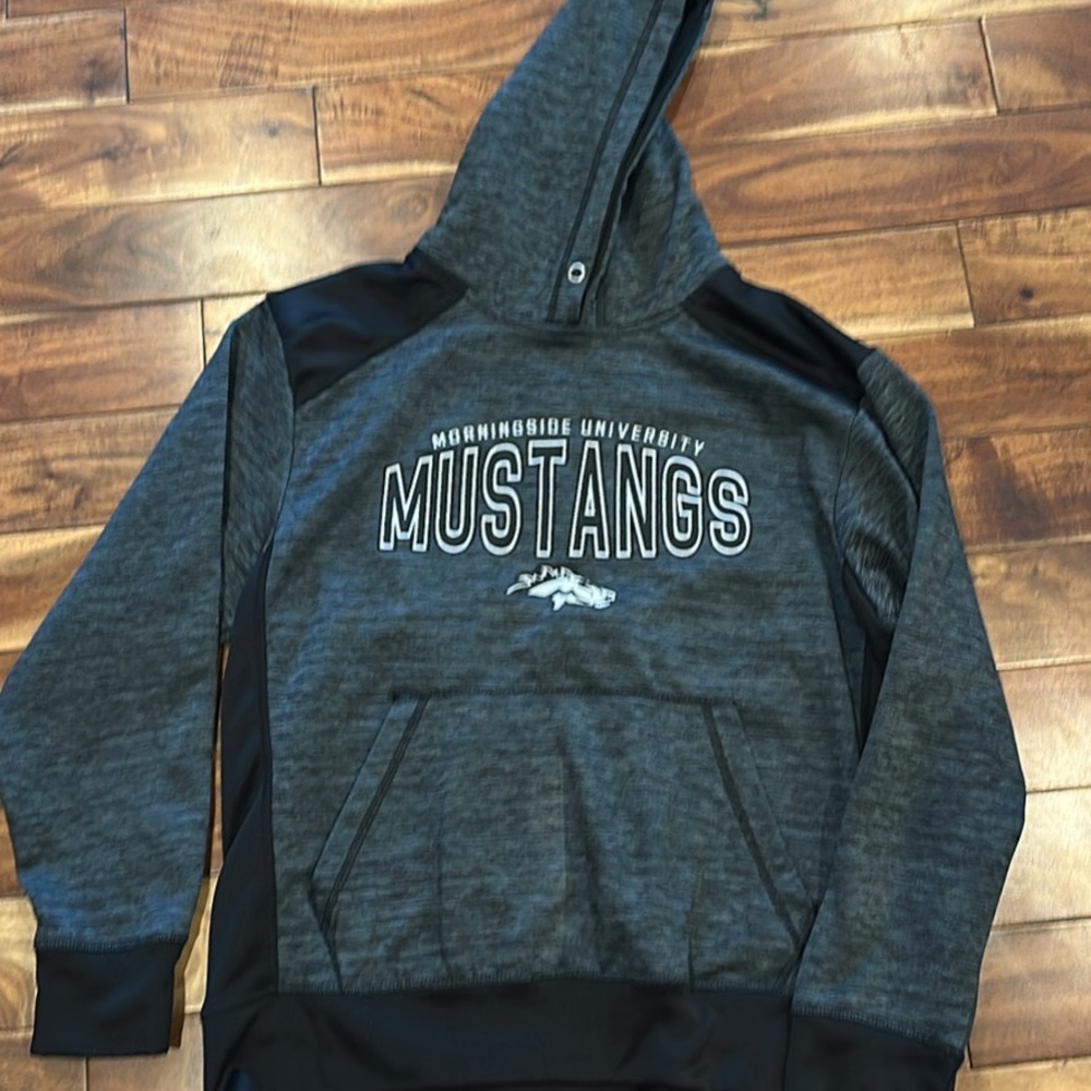 Morningside University Mustangs Hoodie men's medium